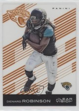 2015 Panini Clear Vision Orange Denard Robinson #32 0f8