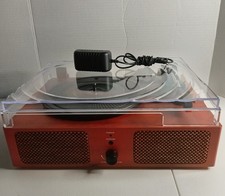 Vinyl Record Player Wireless Turntable with Built-in Speakers and USB