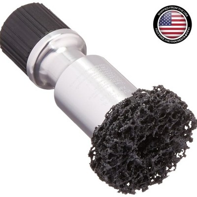 Efficient Hub Buddy Stud & Surface Cleaner for 1/2'' Wrenches   Polished Steel