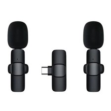 Wireless Lavalier Microphone for iPhone 15 16 17 Android Video Recording Vlog US