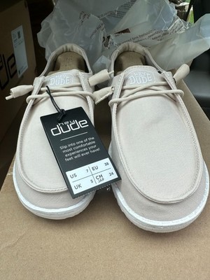 HEY DUDE WENDY SLUB CANVAS NATURAL 7