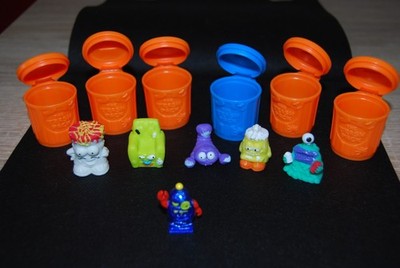 The Trash Pack , 6er Set inkl. Ultra Rare Muck-O-Bot Metallic alle Top Zustand