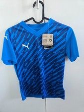 Puma Blue Football Shirt Tu Jers Jn99 Sports Shirt 11-12Yrs