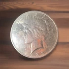 1923 - 90% Silver Peace Dollar Circulated Extra Fine Philadelphia Mint.