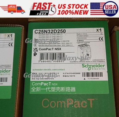 Circuit breaker C25N32D250,  ,   US Free TAX