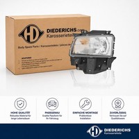 Hauptscheinwerfer Links Diederichs 2271083 FÜR VW Frontscheinwerfer Frontlicht