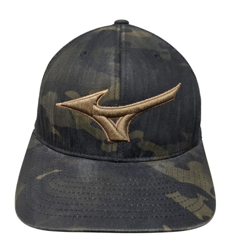 The Classics Yupoong Snapback Trucker Hat Multi Camo One Size Logo