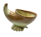 Vintage | Frankoma Pottery | Cornucopia | Prairie Green | Horn of Plenty | 57S