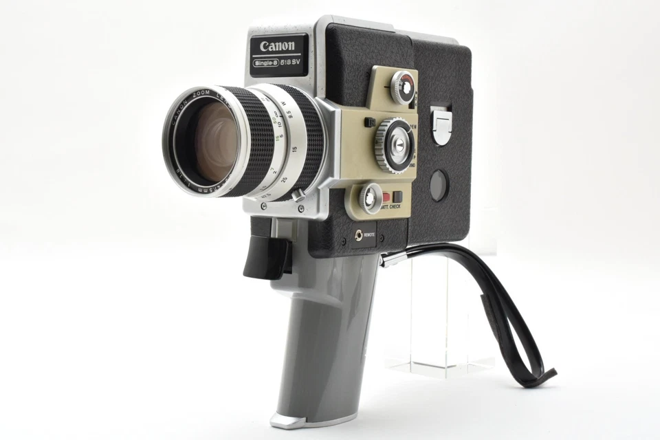 [Near MINT] Canon Single 8 518 SV Auto Zoom 8mm Film Movie Camera From JAPAN - Image 4 of 4