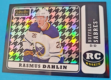 2018-19 Rasmus Dahlin OPC O-PEE-CHEE Platinum #R-66 BLACK RAINBOW Rookie RC /25