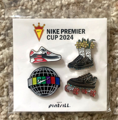 NEW 4pc Nike Premier Cup 2024 Pintrill collector pins