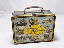 Roy Rogers Dale Evans Vintage Metal Lunchbox 1955