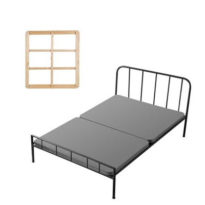 VEVOR Twin Size Bunkie Board 1.5 in Bed Board Slats with 200D Oxford Cloth 2 Pcs