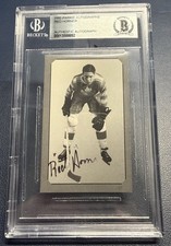 Red Horner Autographed Pre-Parkie Card /1000 -Beckett Authenticated