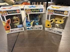 Funko POP! Vaporeon 627 Jolteon 628 Flareon 629 Only @ Pokemon Center Collection