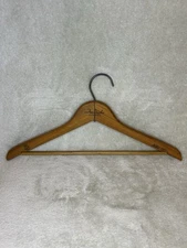 The Drake Hotel Chicago Wood Clothing Coat Hanger MCM Vintage