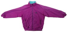 VTG PATAGONIA US Women s 12 M Purple Synchilla Fleece Lined Bomber Jacket Coat
