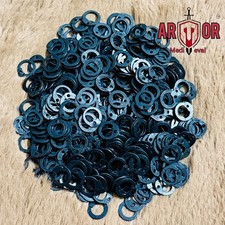 Chainmail Loose Ring with tool Mild Steel 8mm Round Ring, Rivets for Repair Mail