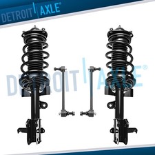 Front Strut W Coil Spring Assembly Sway Bar Links For 2013 - 2017 Honda Odyssey
