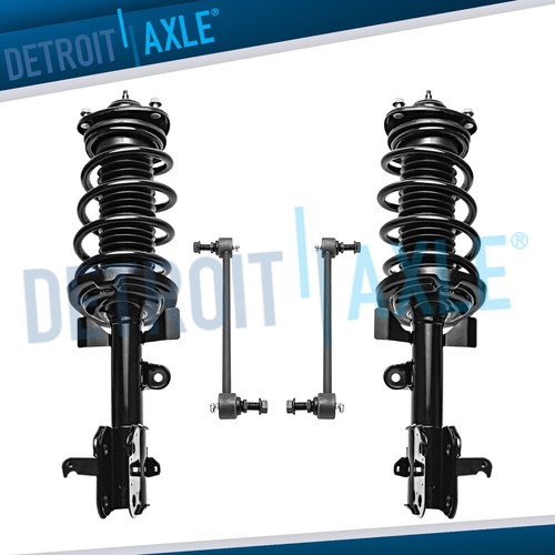 Front Struts W/ Coil Springs Sway Bar Link Assembly For 2011-2013 Ford Explorer