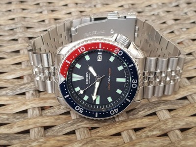 Seiko Automatic 7002-700 A Scuba Diver 's MOD mit Seiko NH35 Automatikwerk HAU