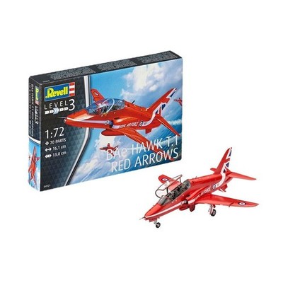 REVELL 04921 BAE HAWK T.1 ''RED ARROWS'' MAQUETTE REVELL 1/72