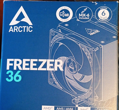 Arctic Freezer 36 CPU-Lüfter mit Kühlkörper für AM5, AM4, LGA1700