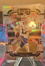 2023 Panini Select - Concourse Josh Allen #13 Silver Prizm Die-Cut