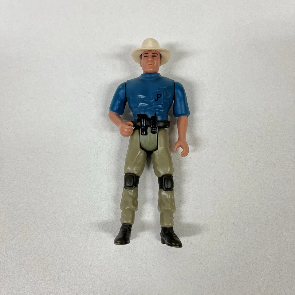 Figura Kenner Dr. Alan Grant 1993 Jurassic Park de colección solo serie 1 Foto 2 de 4