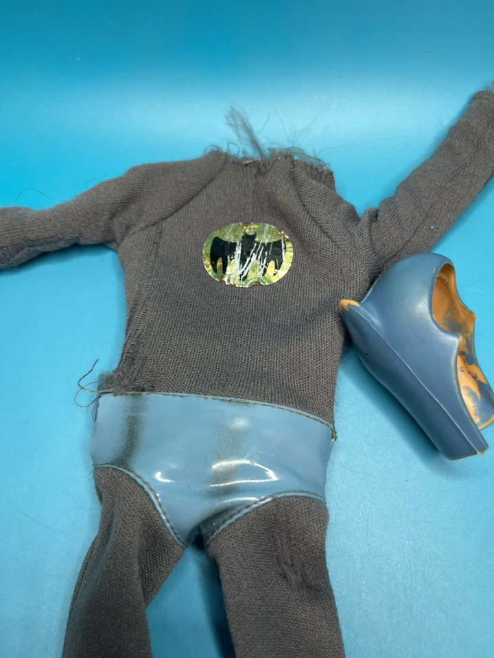 Vintage 1966 Ideal Captain Action Batman Suit And Cowl Hong Kong - Image 4 of 4