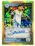 2024-25 Topps Merlin UEFA Club Competitions Auto Savinho Gold Refractor /50