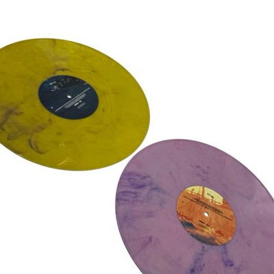 The Avalanches Since I Left You 2-LP Pink Yellow Marble Vinyl