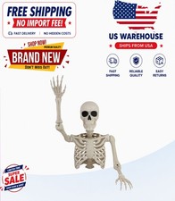 Skeleton Groundbreaker, 46-inch, Halloween Outdoor Decor, by Way to Celebrate