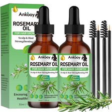 2 Pack Rosemary Oil for Hair Growth,Rosemary Hair Growth Oil,Hair Strengthening