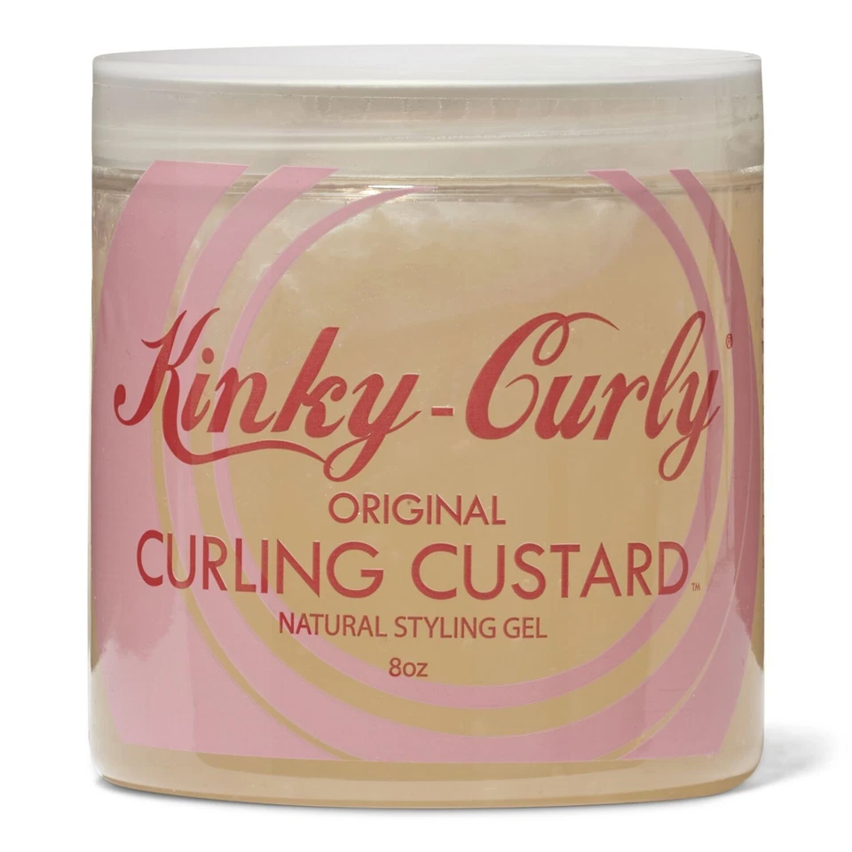 Kinky Curly Knot Today Leave In Detangler 8oz + Kinky Curly Curl Custard Gel 8oz - Image 2 of 4