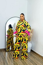 MYTRIBENG CHIDERA AFRICAN PRINT SHIRT SET
