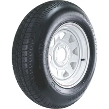 Kenda Loadstar, 15in. Spoke Wheel, Tire Diameter 27.36 in, Load Range Rating C,