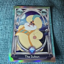 2025 Topps Disney Wonder #132 - The Sultan - Foil Parallel - Aladdin
