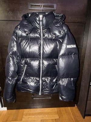 Mackage KENT-Z Black Size: 42 Men's Designer Puffer Coat