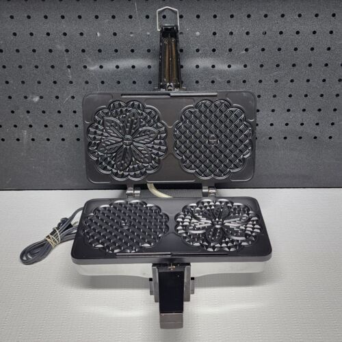 VillaWare V3600-NS Prego Nonstick Pizzelle Baker Belgian Waffler