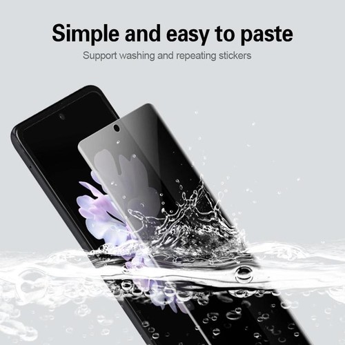 Weiche Anti-Spion Hydrogel Folie Motorola RAZR 60 Ultra 2025 Sichtschutz Displayschutzfolie - Bild 4 von 16