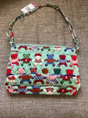 VERA BRADLEY Toasty Teddies Pattern Large Hipster. NEW MINT WITH TAGS MSRP $85 - Picture 3 of 10
