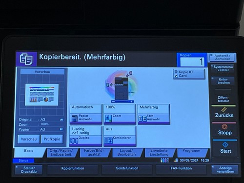 Kyocera TASKalfa 4053ci Drucker Kopierer Dual-Scanner Duplex FAX 255.000 Seiten - Afbeelding 11 van 18