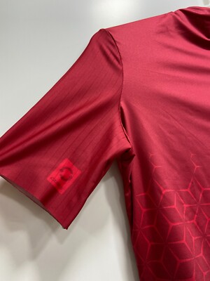 Lightweight Q36.5 G1 Short Sleeve Women Top Jersey (Burgundy