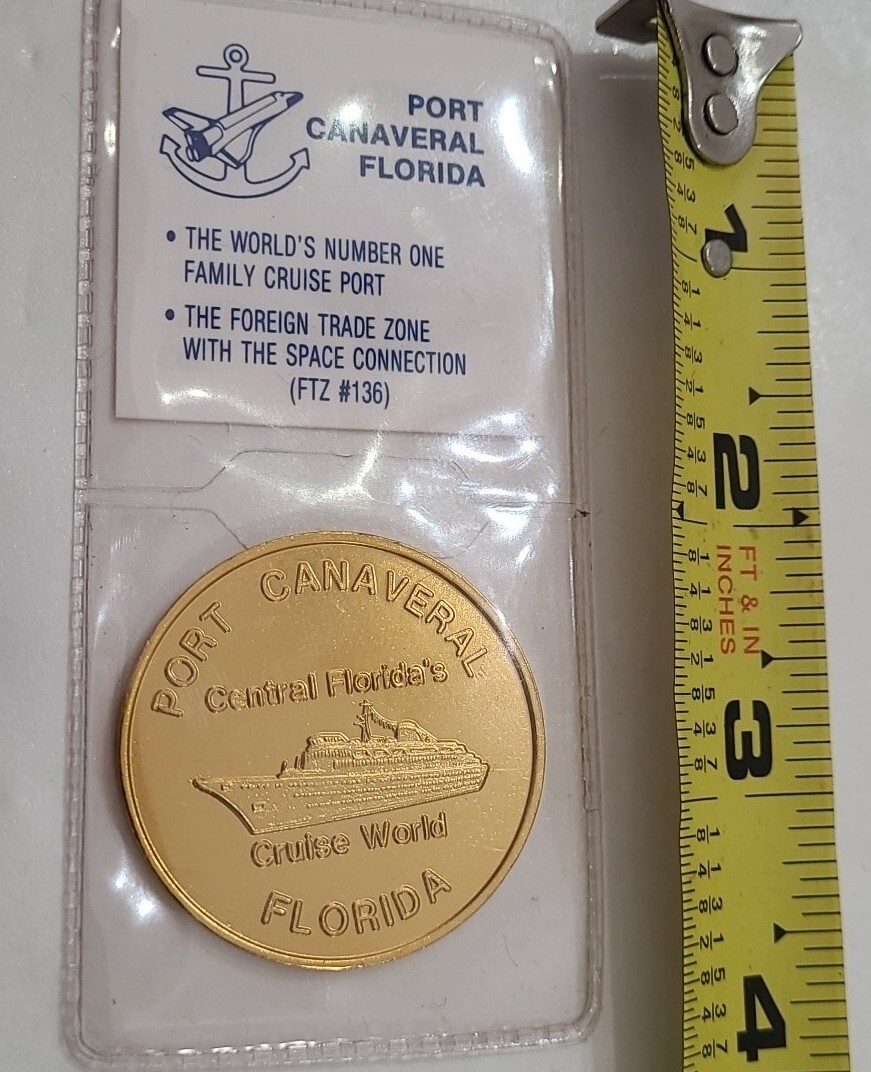 Space Shuttle Challenger Maiden Voyage Coin sts-6 April 4 1983