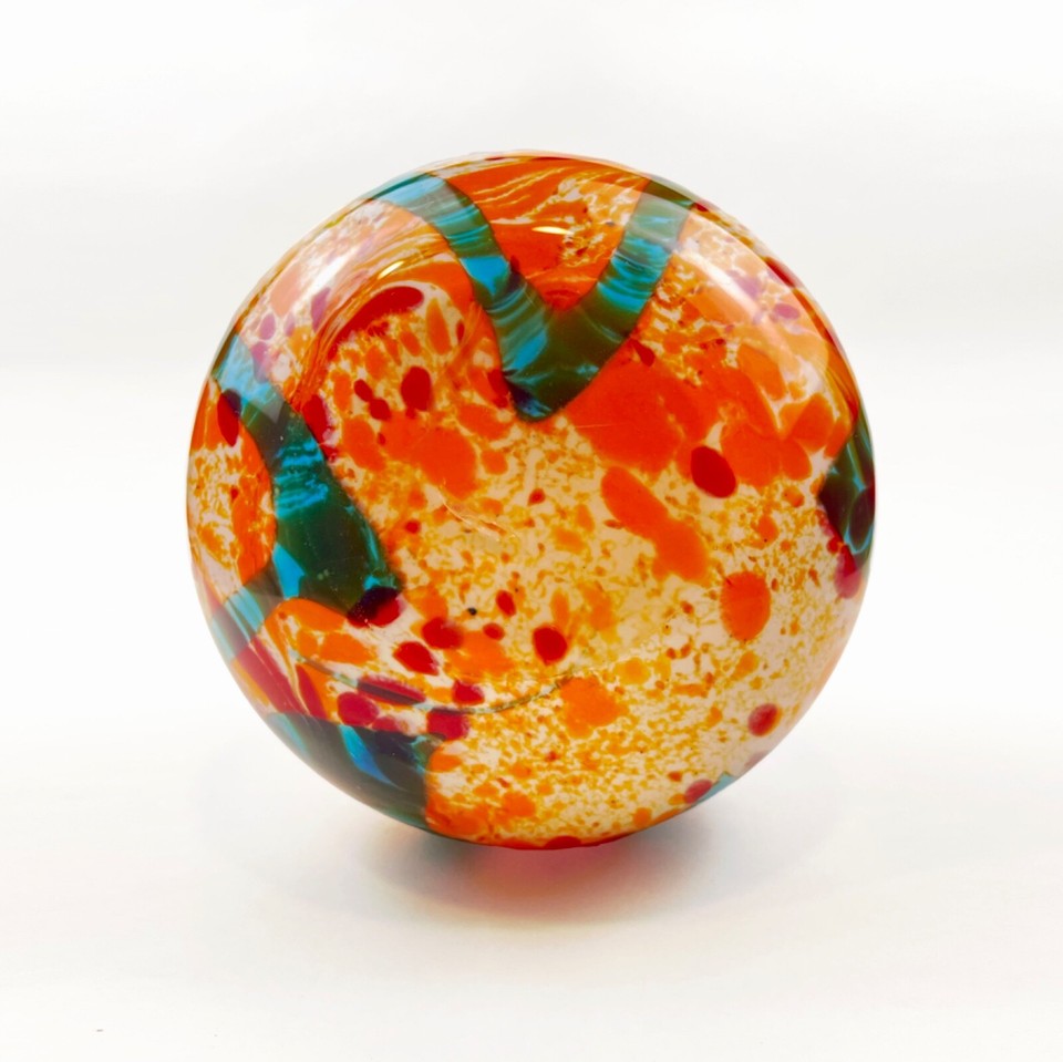 Vintage mid century modern multicolored vase eBay