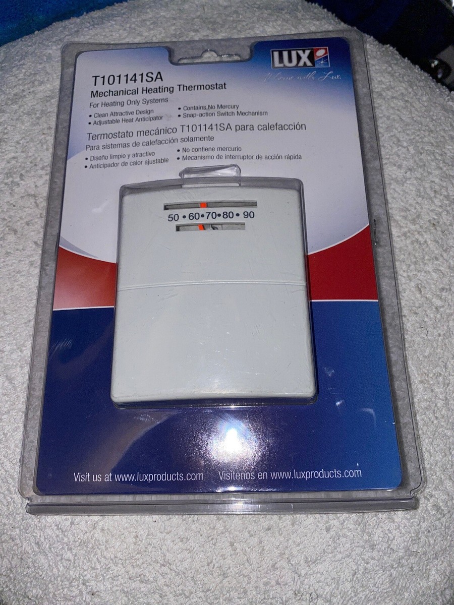 T101141SA LUX Products Heating Only Mechanical Thermostat B55 | eBay