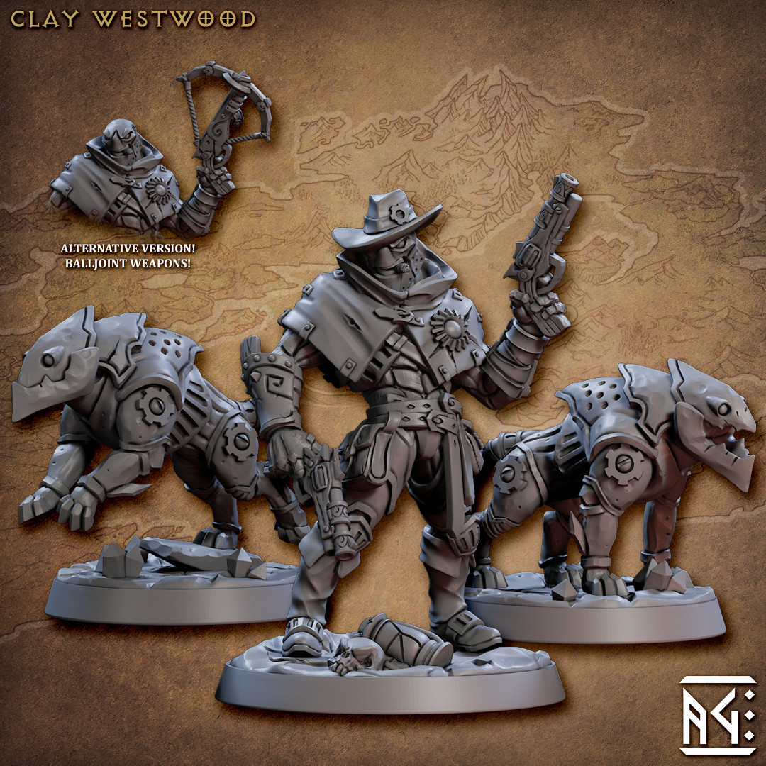 Clay Westwood & Hounds Artisan Guild - Fantasy Dungeons and Dragons RPG