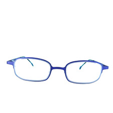 l.a. Eyeworks FULLY 515 Eyeglasses Frames Gray Rectangular Modern 45-20-125