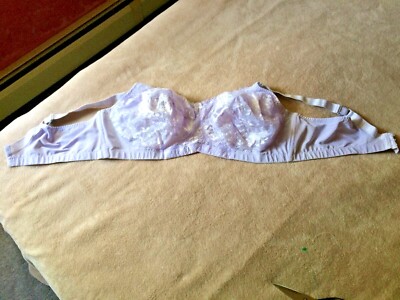 Goddess BBW 52DD Lilac Side Support Soft Cup Bra Style 3050 NWOT